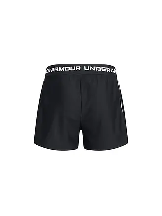 UNDER ARMOUR | Short de sport Tech Play Up pour fille | schwarz